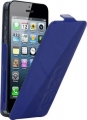 Чехол Kenzo iPhone SE / 5S / 5 Glossy Logo GLOSSYCOXIP5B с флипом (синий)